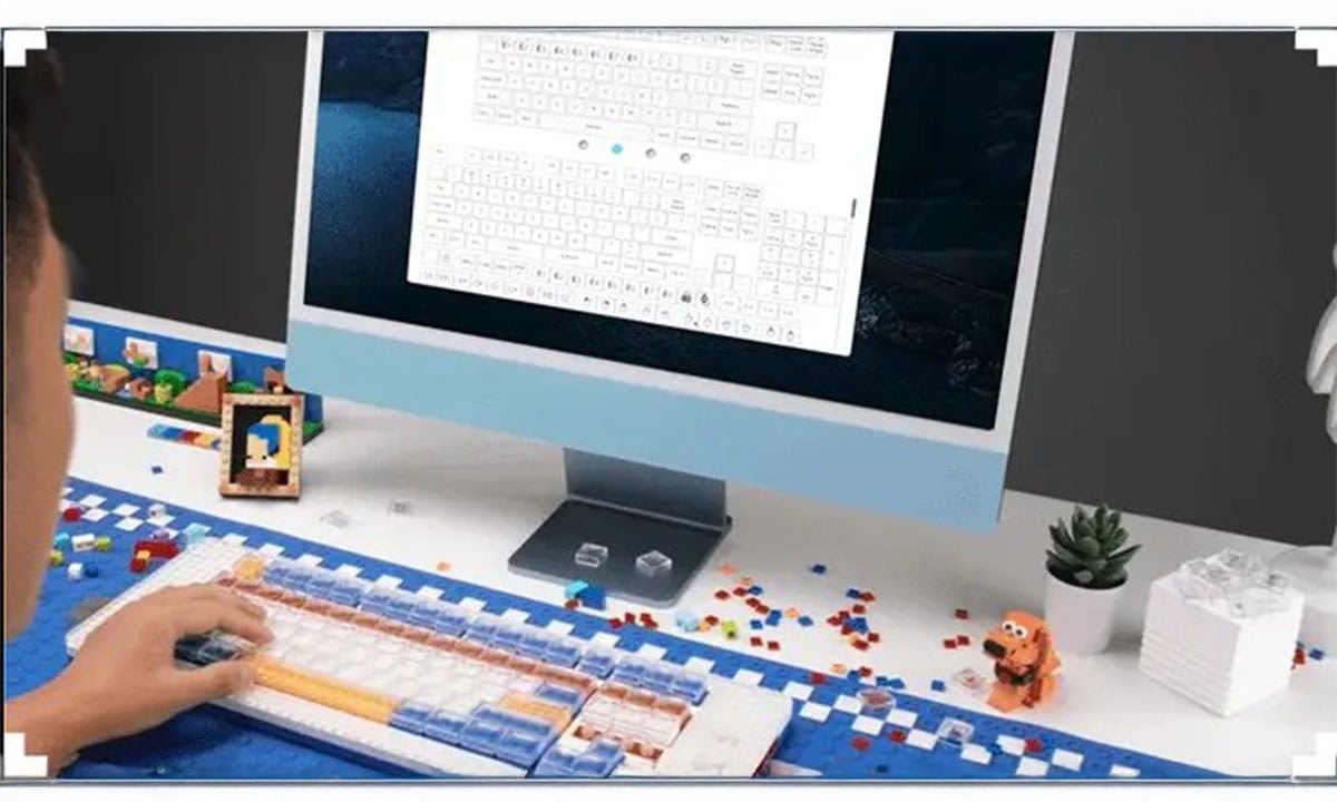 MelGeek Pixel Canvas Mekanik Klavye H9