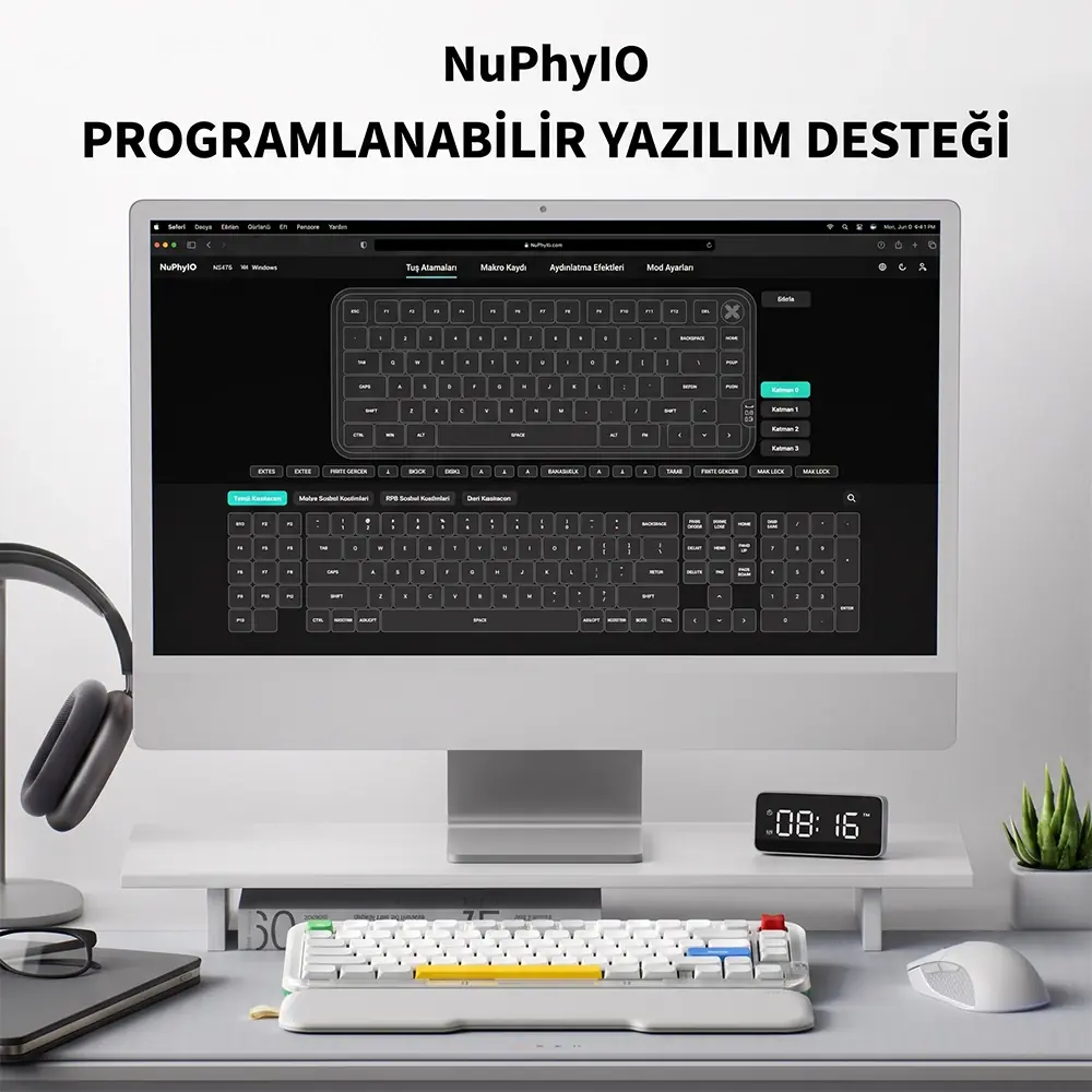 NuPhyIO Programlanabilir Web Sürücüsü Desteği