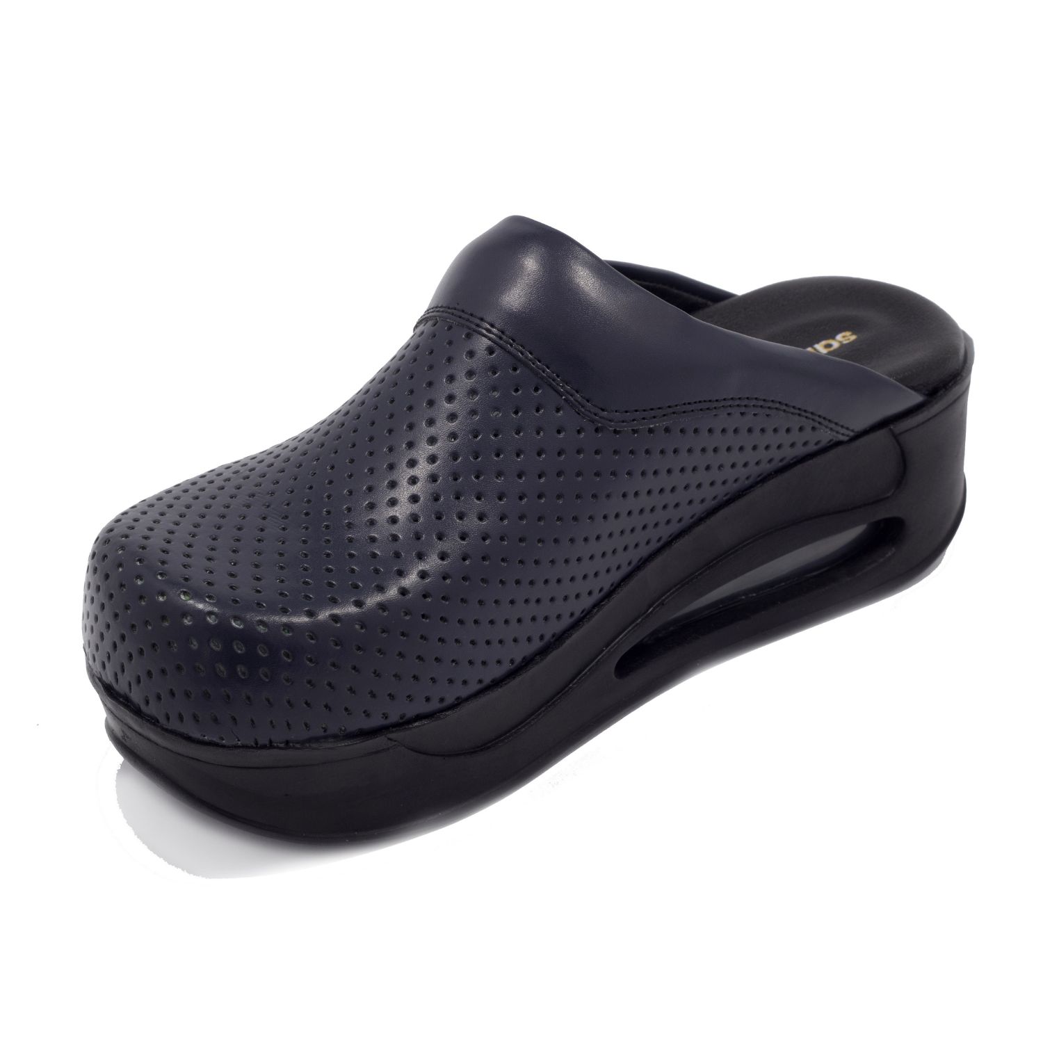 lacivert sabo, Hakiki deri üst yüzeyi ve antibakteriyel ortopedik iç tabanı