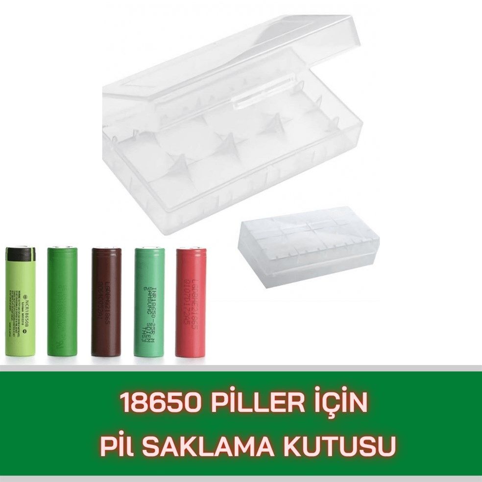 Li-ion PillerTNL18650 Piller İçin Pil Kutusu