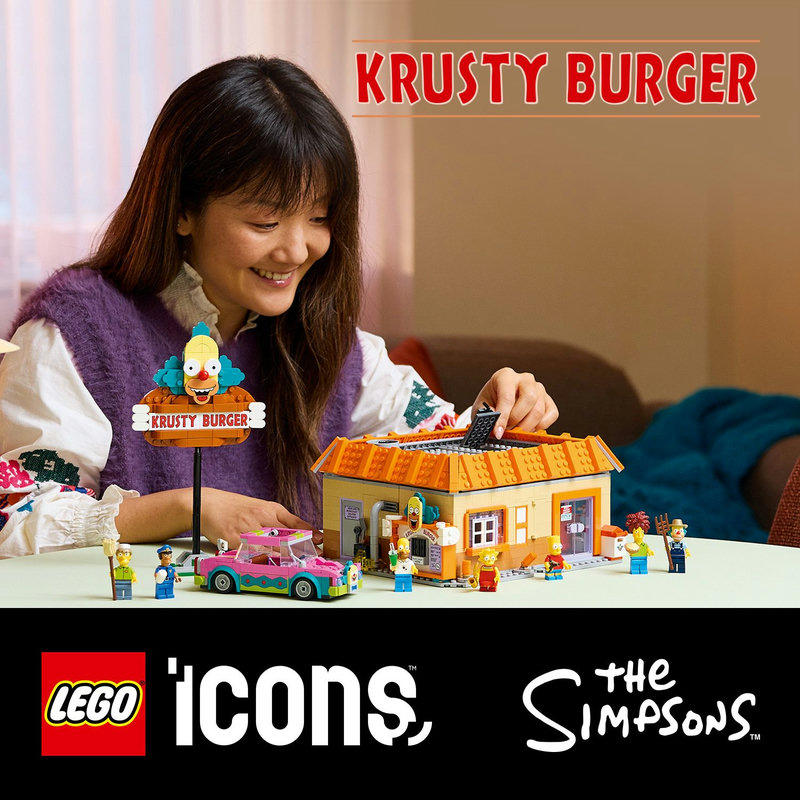 Krusty Burger'e hoş geldiniz!