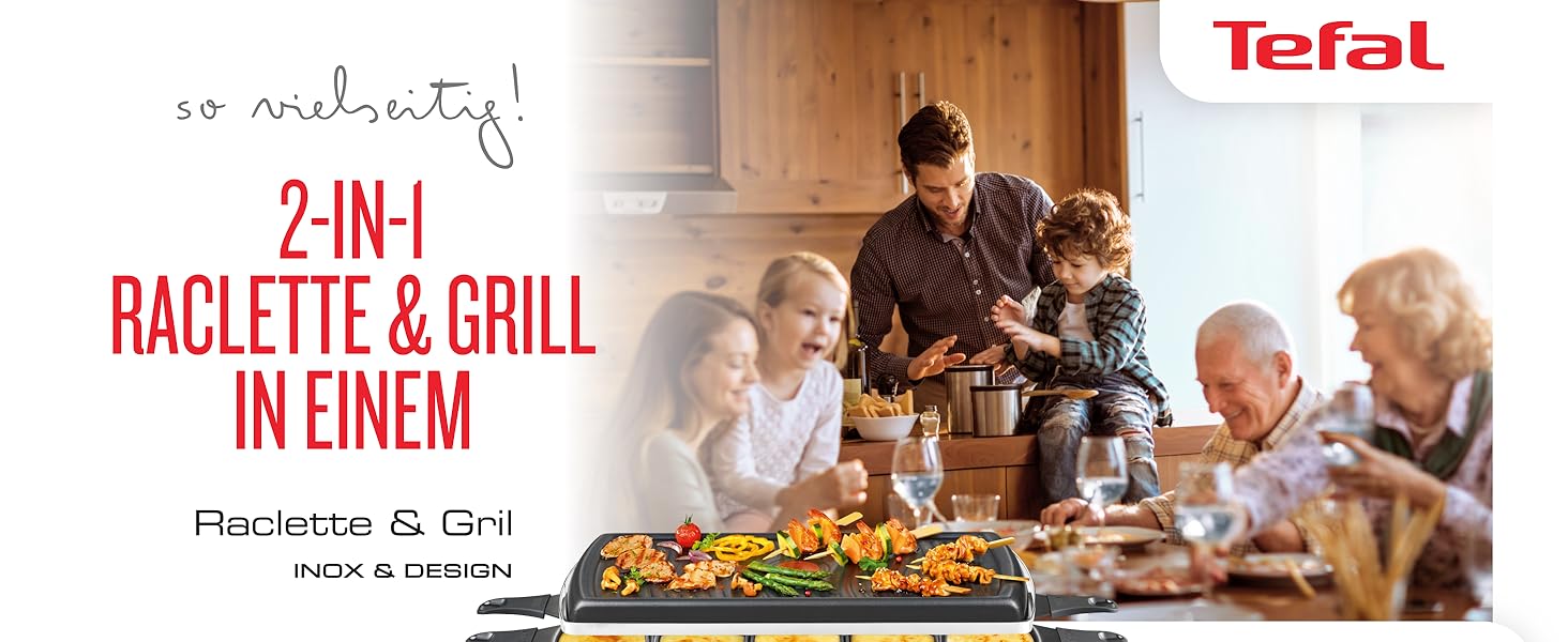 Tefal RE4588 Raclette Ambiance