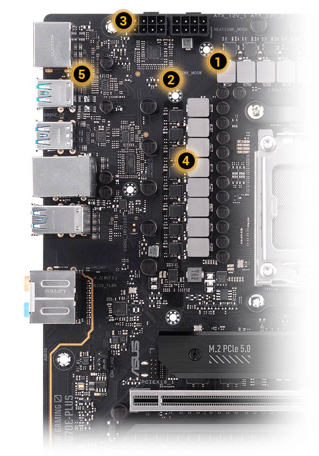 tuf gamıng x670e-plus​