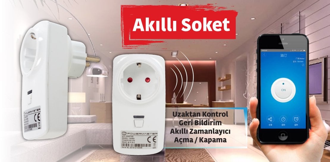 Powermaster Kameralı Smart Akıllı Ev Otomasyon ve Güvenlik Kiti