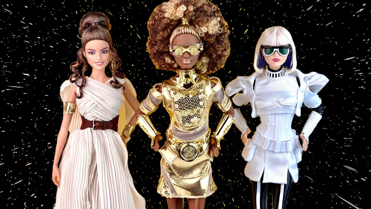 GLY29 Barbie Collection Star Wars Stormtrooper 0887961850345 - YouTube