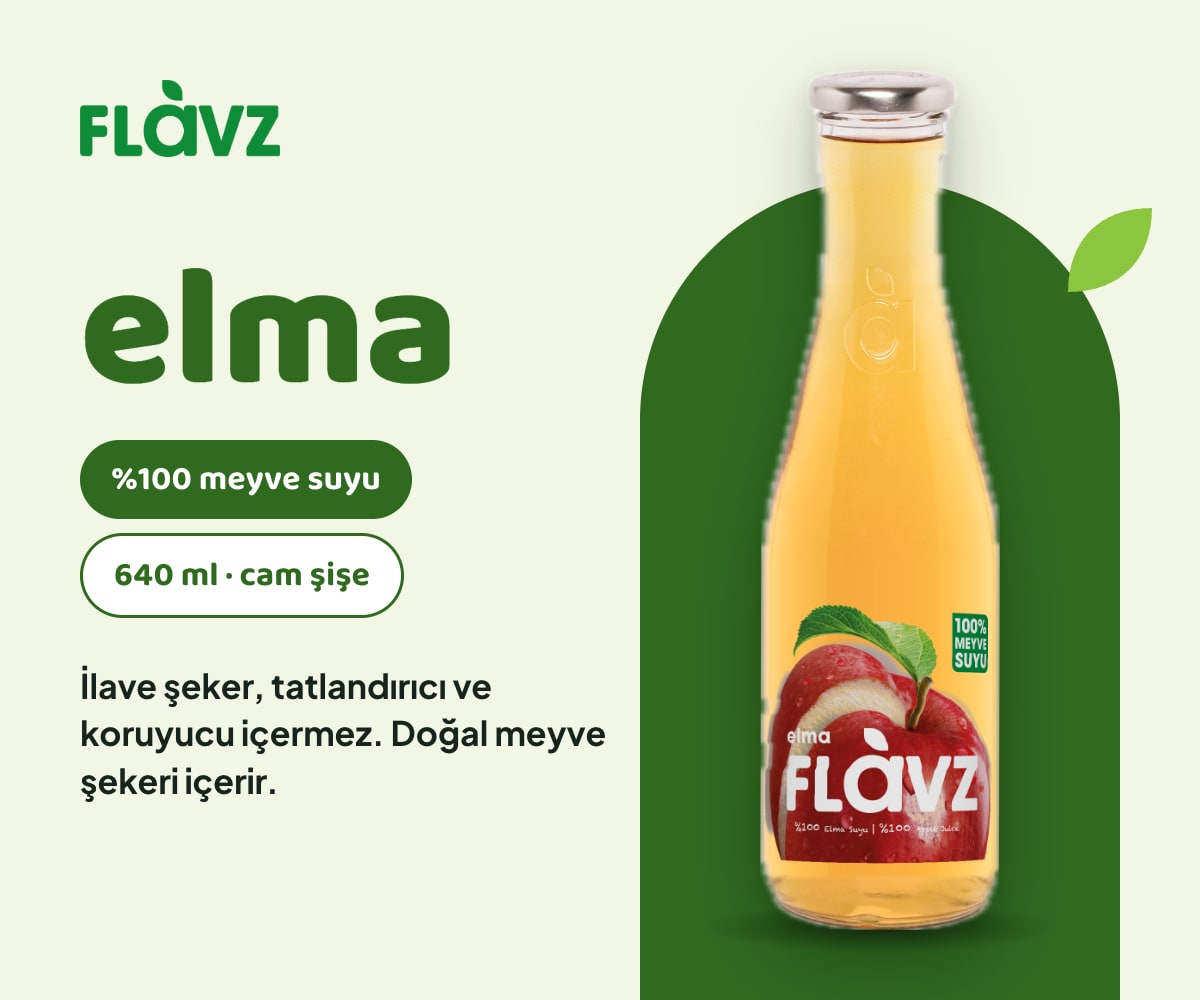 FLAVZ %100 Elma Suyu 640 ml bilgi görseli 1