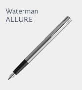 Waterman Allure Dolma Kalem | Paslanmaz Çelik | İnce Uçlu Dolma Kalem | Hediye Kutusu