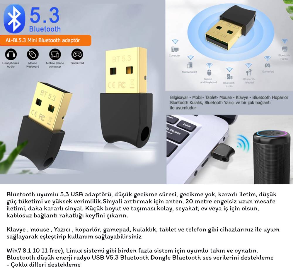 bluetooth adaptör