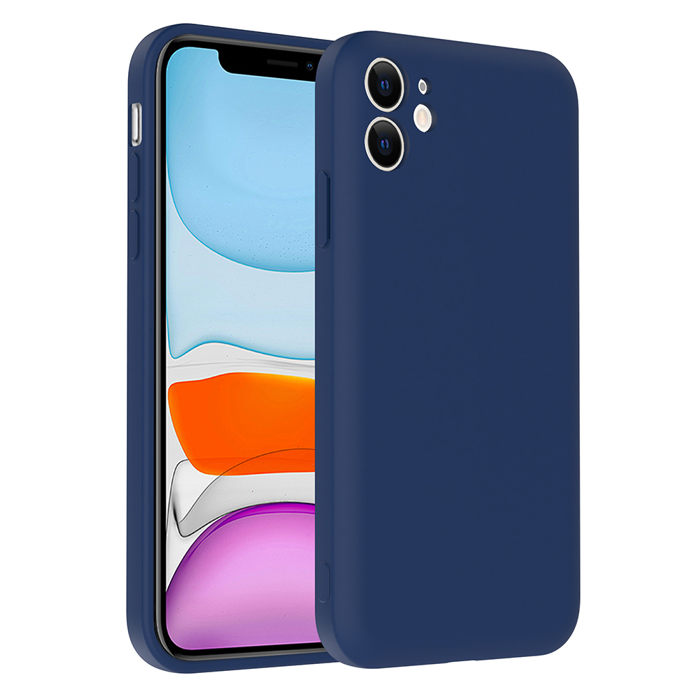 Apple iPhone 11 Kılıf Kamera Korumalı Kartlık Hazneli Zore Vitra Kapak - 4