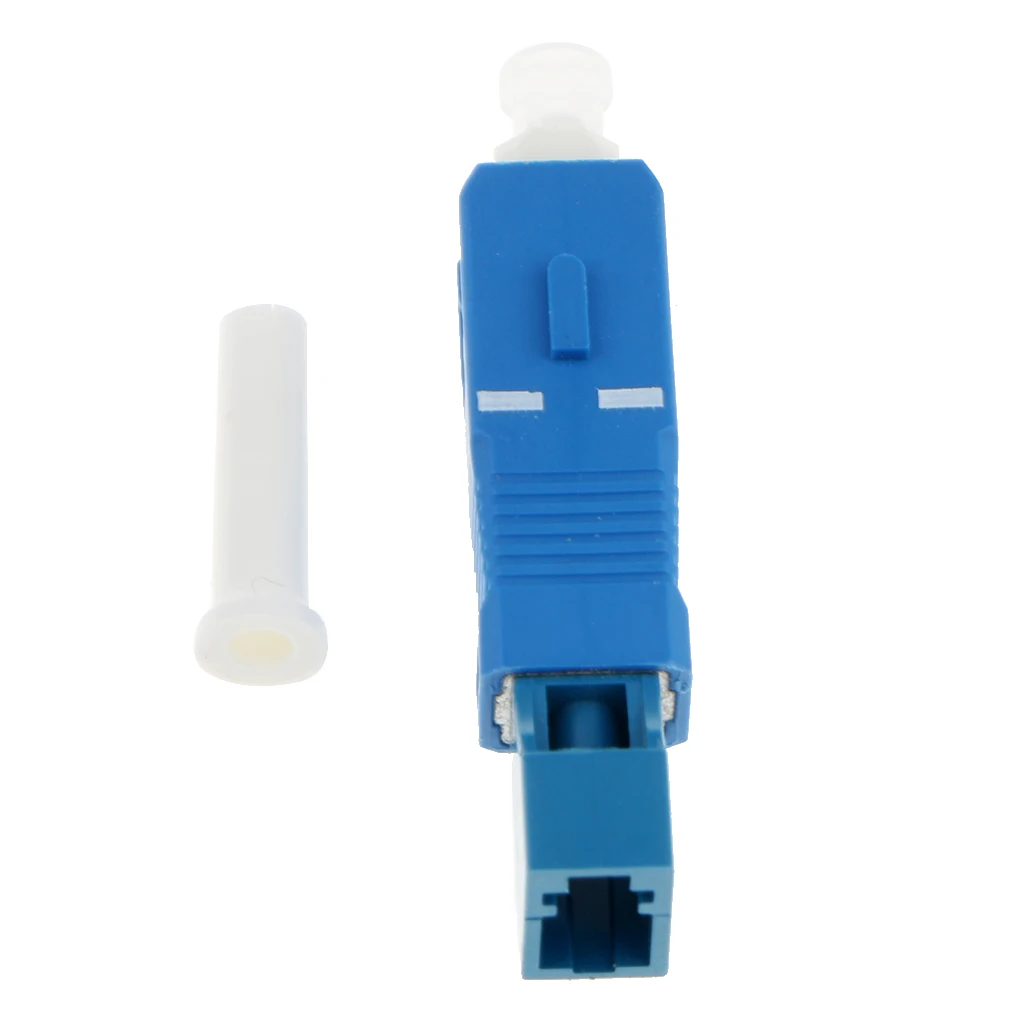 LC Female To SC Male Fiber Singlemode Simplex Adapter Converter