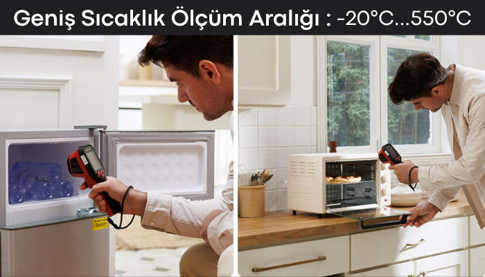 HIKMICRO Eco Lite Sıcaklık Ölçüm Aralığı
