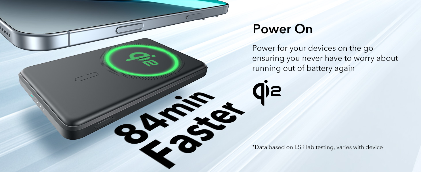 ESR HaloLock Kickstand Wireless Power Bank