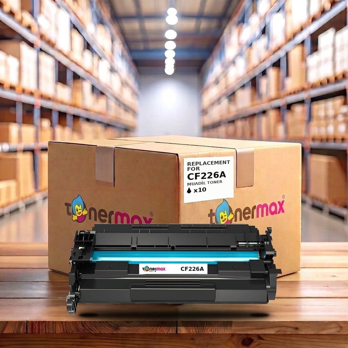 tonermax® cf226a muadil toner — 10'lu paket