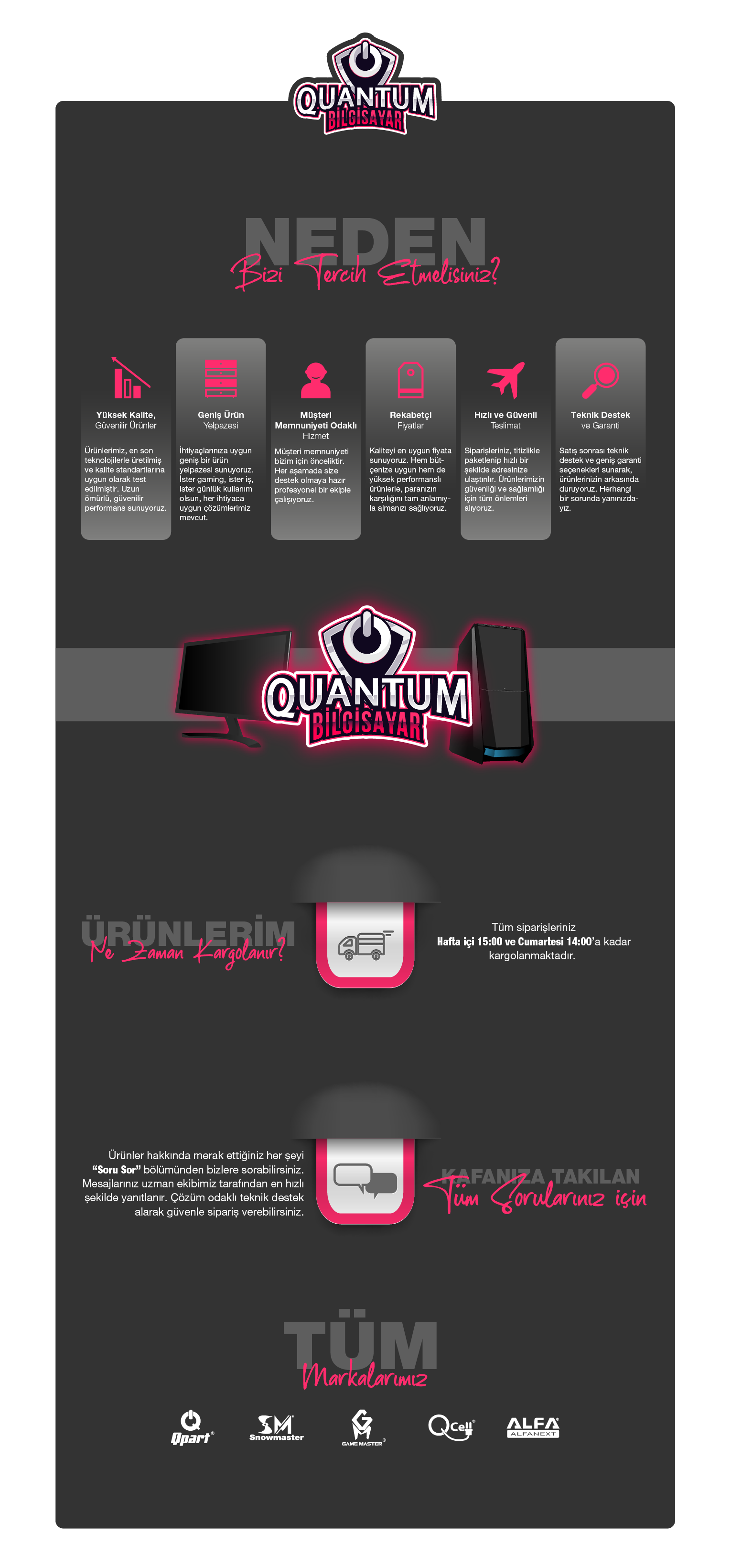 Neden Bizi Tercih Etmelisiniz