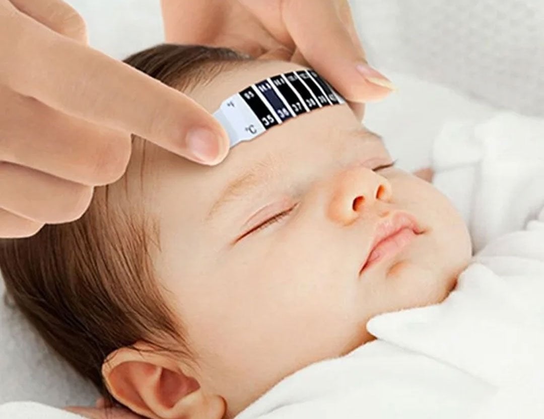 Sunup SN-24936 Yapışkanlı Şerit Bebek Alın Ateş Ölçer