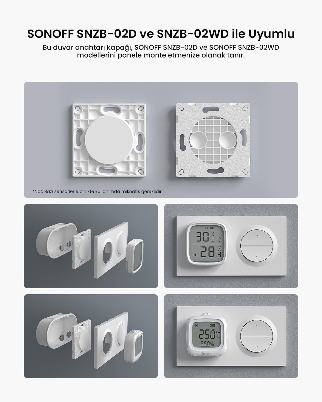 2'li Duvar Anahtarı Çerçevesi | EF2G