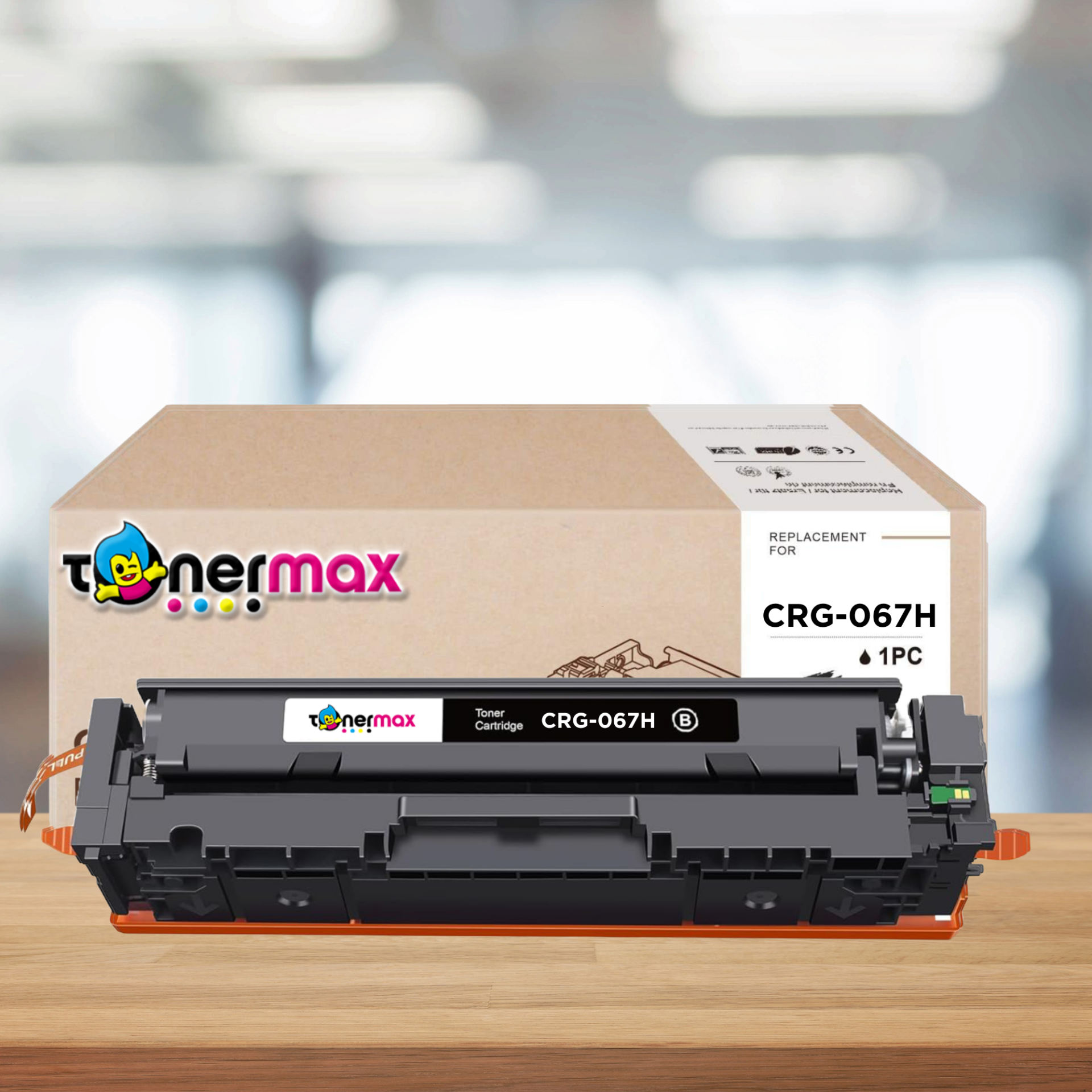 Canon CRG-067H Muadil Toner Mavi