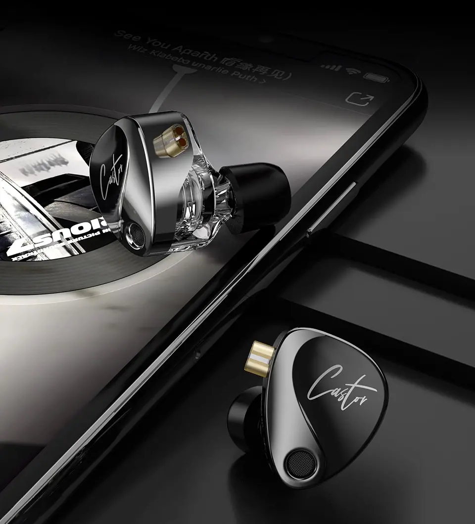 KZ Castor Çift Dinamik Sürücü Yapısı