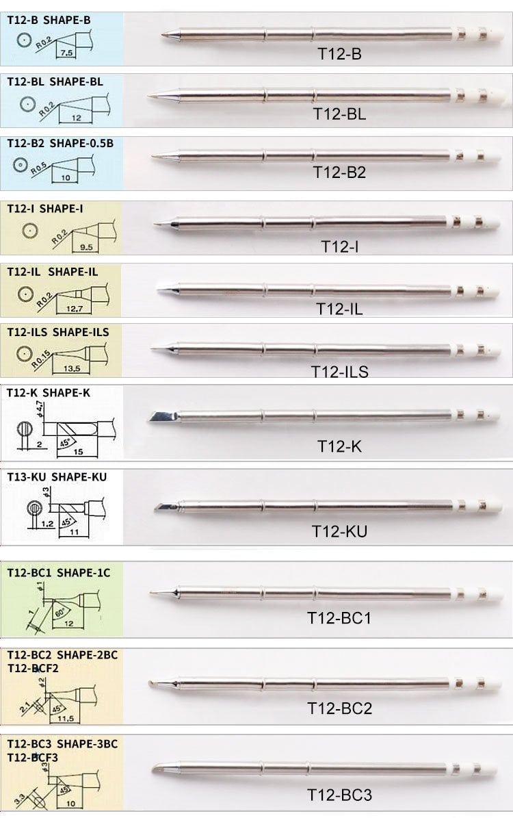 Bakon T-12-K Lehimleme Havya Ucu