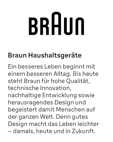 Marka hikayesi Braun Kitchen