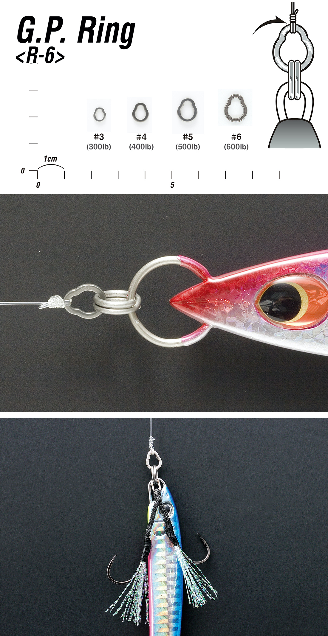 Decoy R-6 GP Solid Ring Kapalı Halka #6 600lb