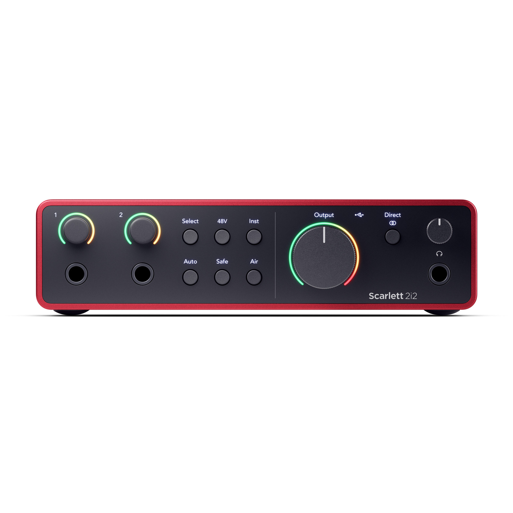 focusrite scarlett 2i2 gen 4 genel görünüm