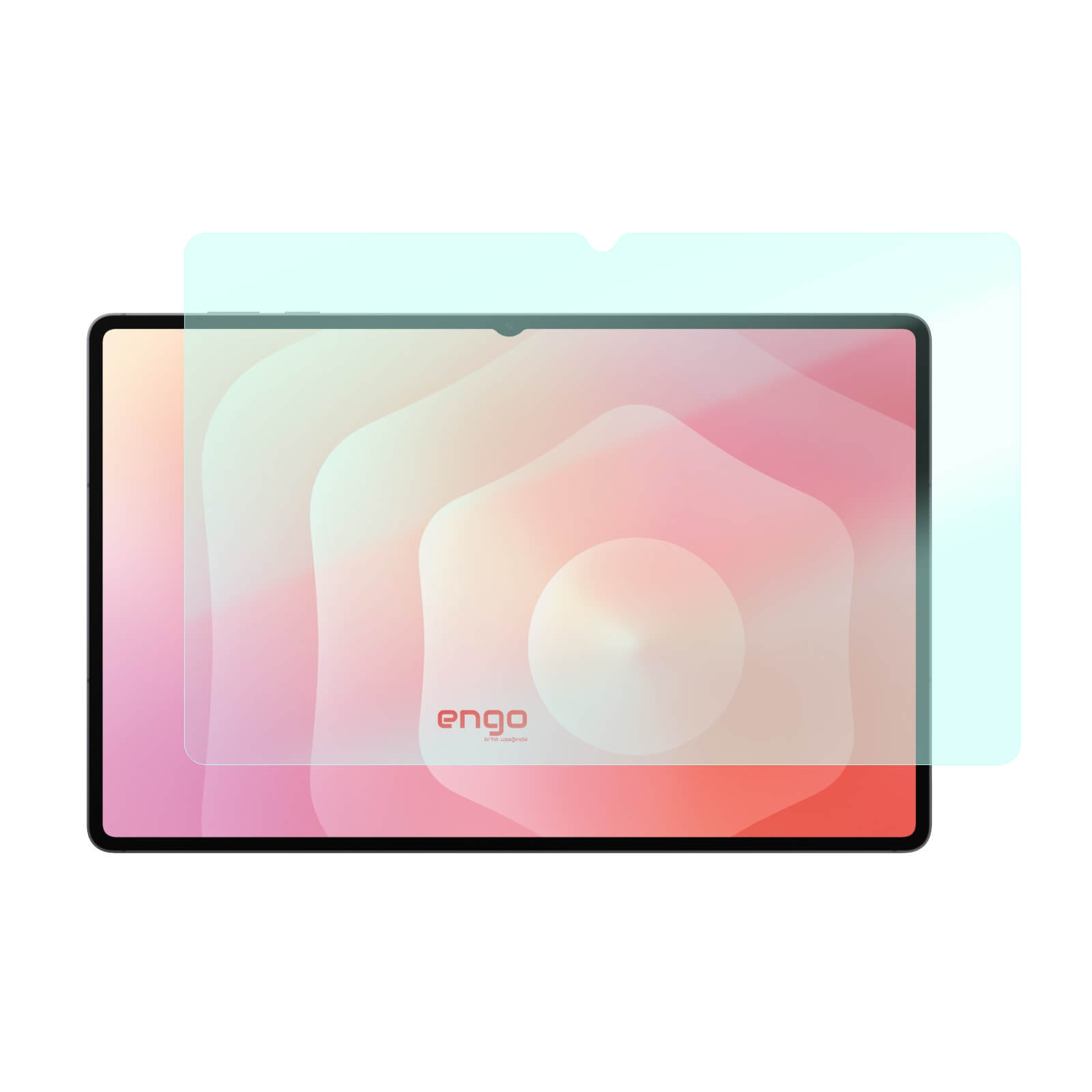 Engo Samsung Galaxy Tab S11 Ultra Ekran Koruyucu 9H Parlak Nano Şeffaf 14.6 inç SM-X930 ile Uyumlu