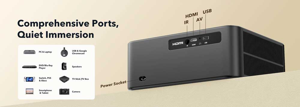 TaoTronics TT-SP011 arka panel