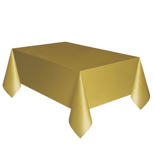 Gold Masa Örtüsü Plastik 137x183 cm, fiyatı