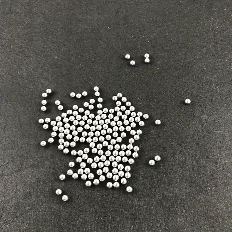 50 7mm/0.28in, 7.5mm/0.3in, 8mm/0.31in ve 8.5mm/0.33in yüksek çelik bilyeler, bisiklet rulman bileşenleri için endüstriyel malzemeler, cilalı bilyeler. ayrıntılar 4
