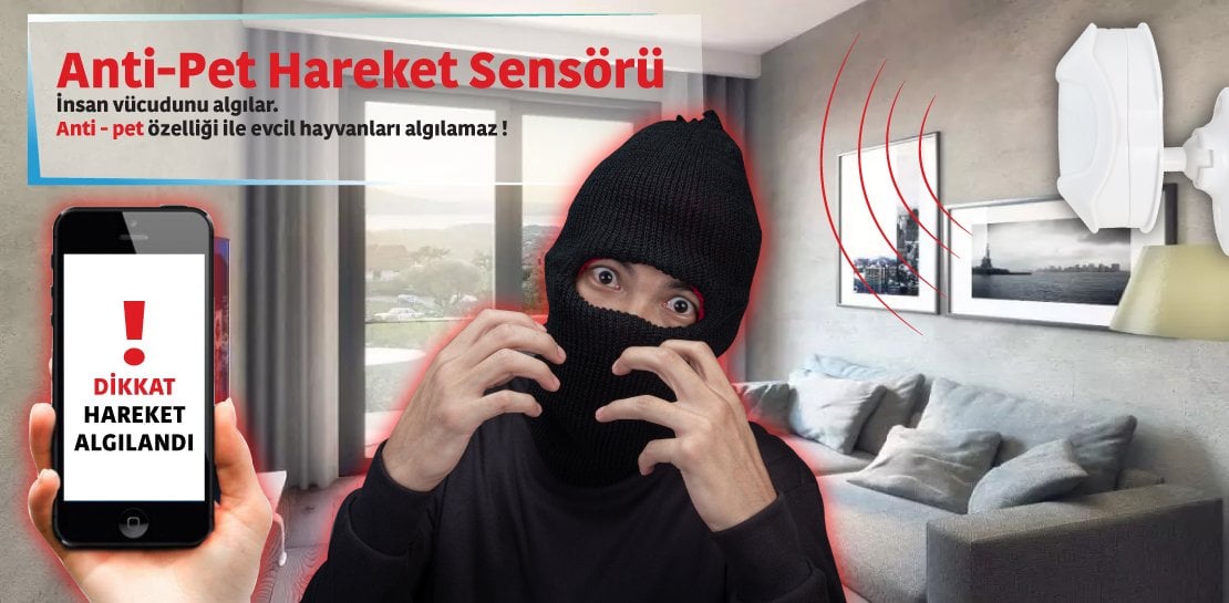 Powermaster Wifi Kameralı Akıllı Ev Otomasyon ve Güvenlik Kiti