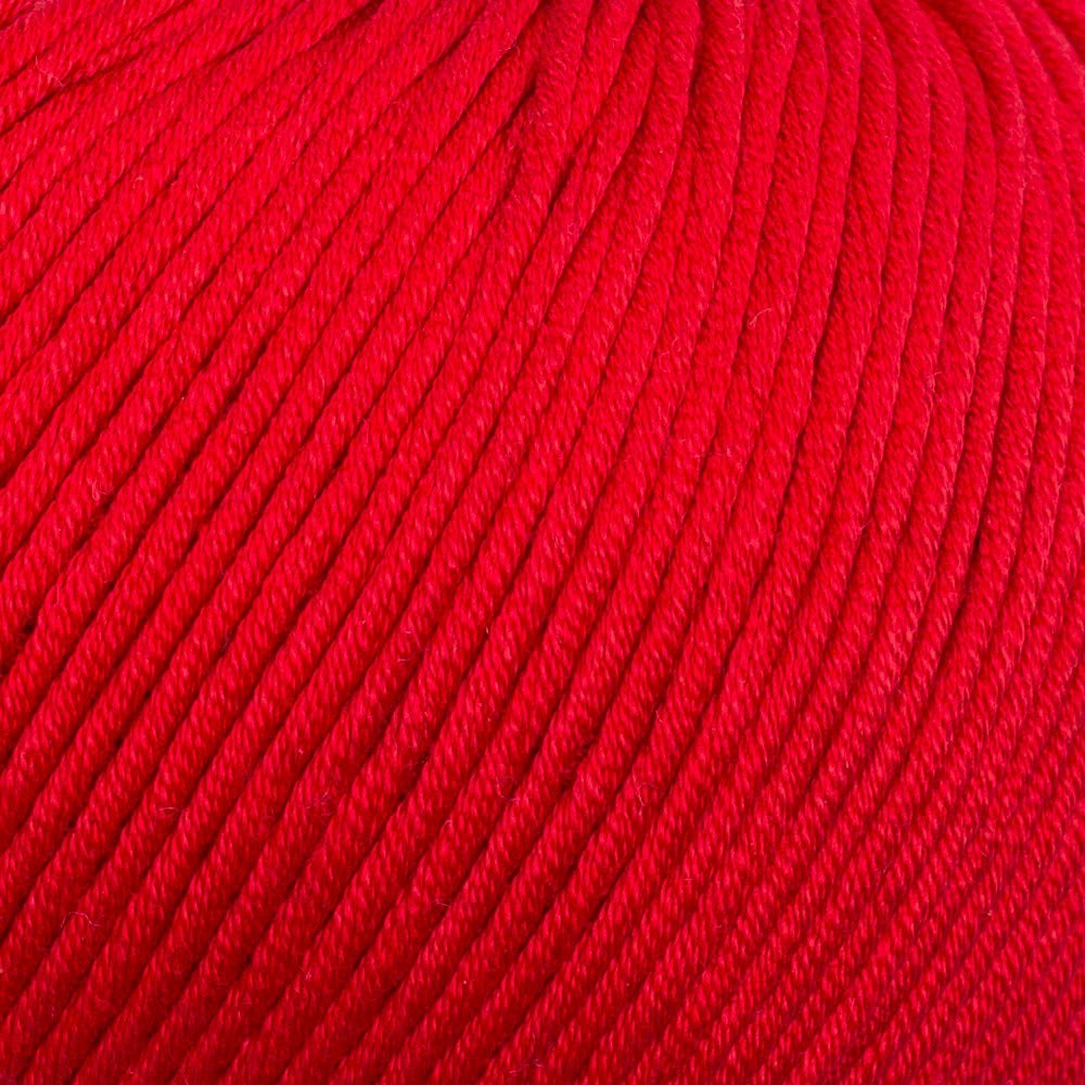 ANKAVERSE® Kırmızı El Örgü İpi Yumak Detayı