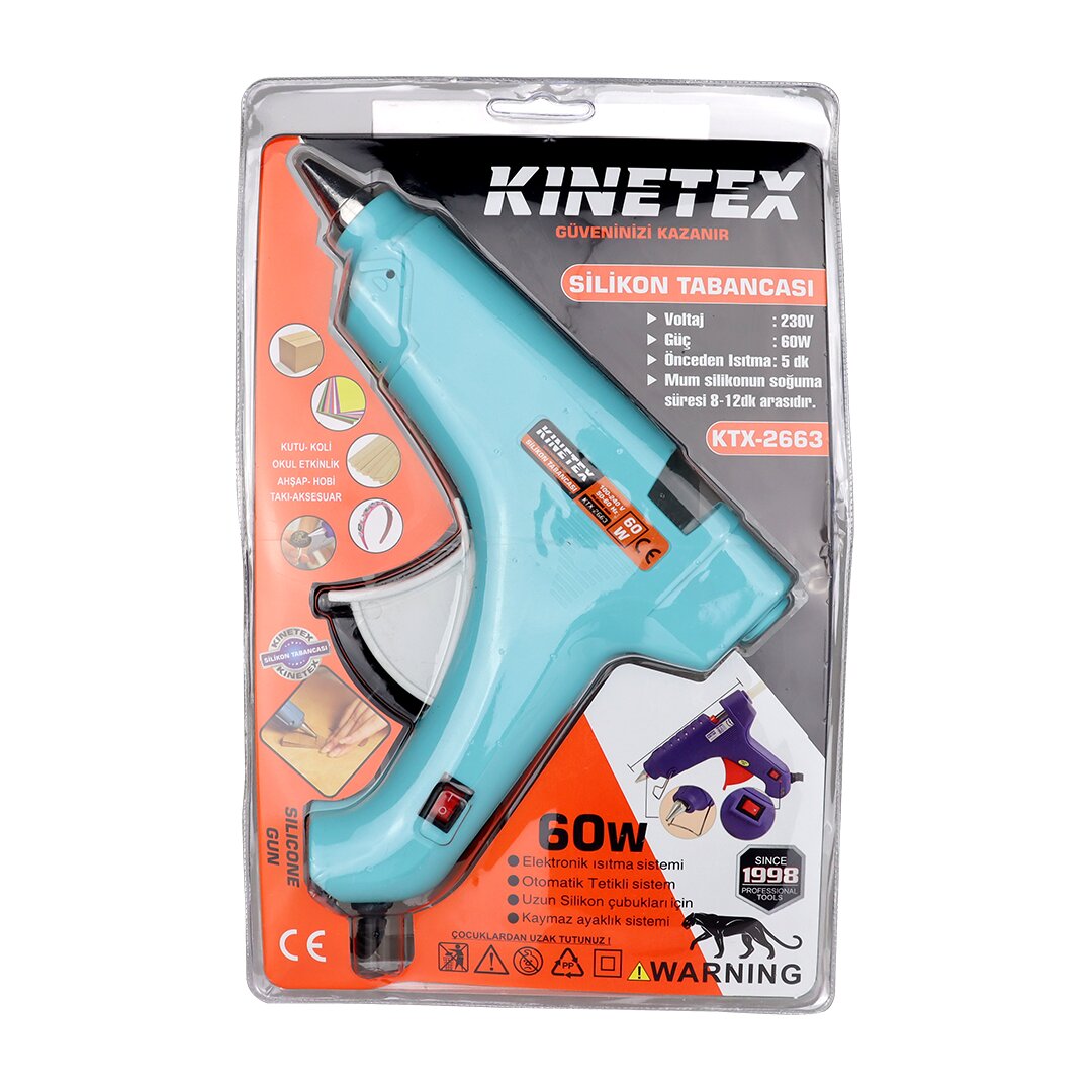 ANKAVERSE® 60W Anahtarlı Sıcak Mum Silikon Tabancası