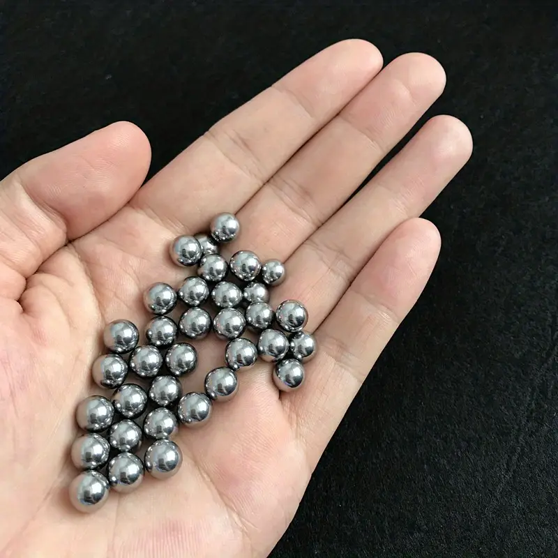 50 7mm/0.28in, 7.5mm/0.3in, 8mm/0.31in ve 8.5mm/0.33in yüksek çelik bilyeler, bisiklet rulman bileşenleri için endüstriyel malzemeler, cilalı bilyeler. ayrıntılar 7
