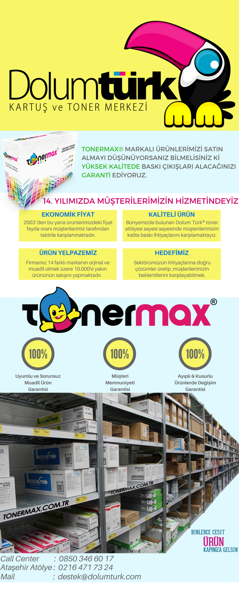 Tonermax Muadil Toner