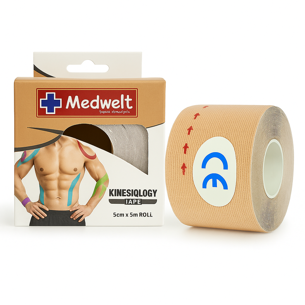 Medwelt ağrı bandı kinezyo bant uygulaması