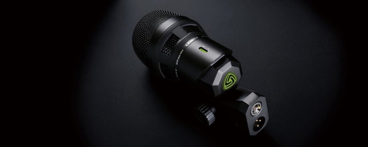 Lewitt DTP 340 REX mikrofonun ses karakteri değiştirme düğmesi