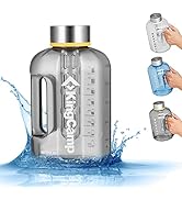 KingCamp üniseks Tritan BPA içermeyen su şişesi, spor, fitness ve antrenman için.