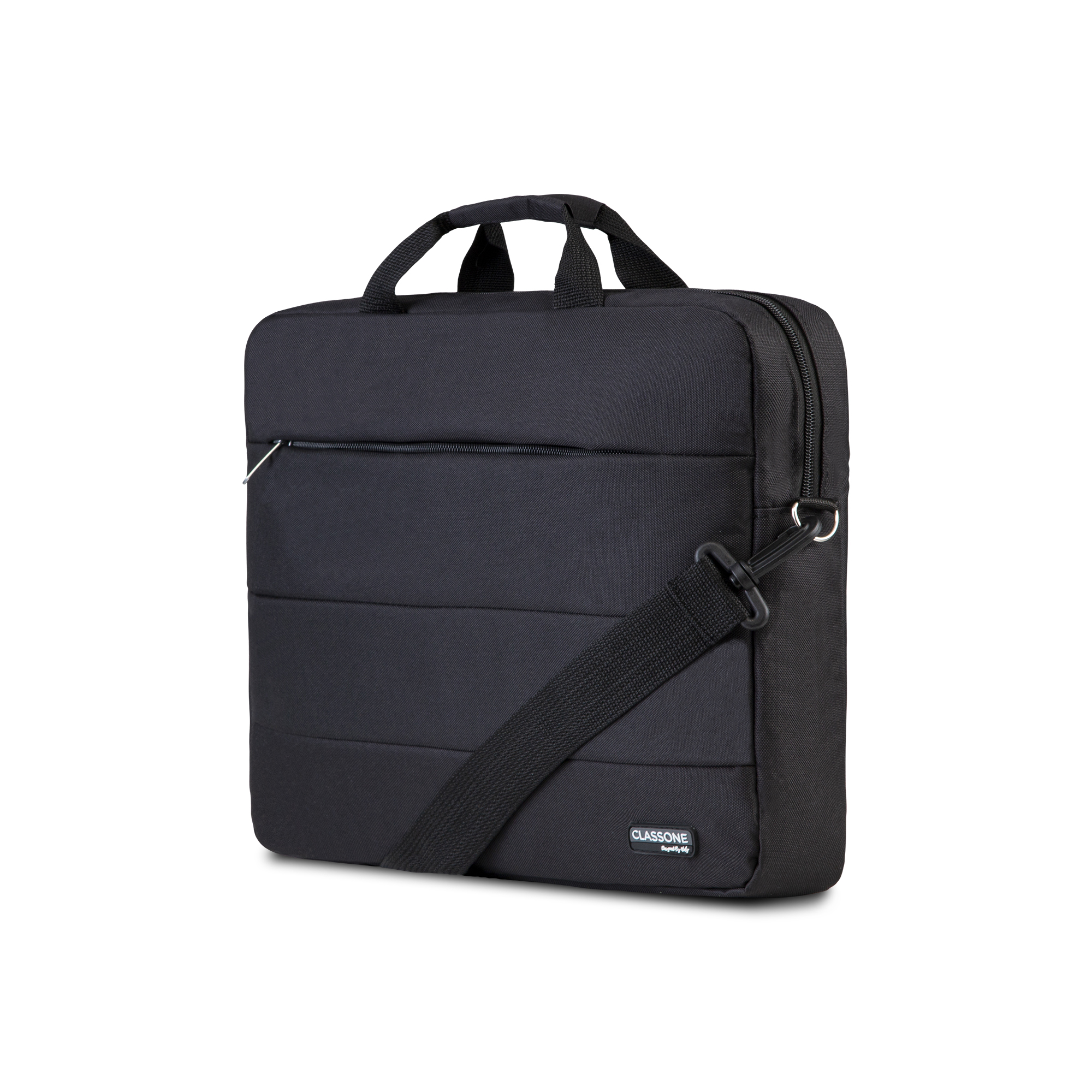 Classone Romeo Large Serisi TL2000 WTXpro Su Geçirmez Kumaş 15.6 inch Uyumlu Notebook Çantası – Siyah