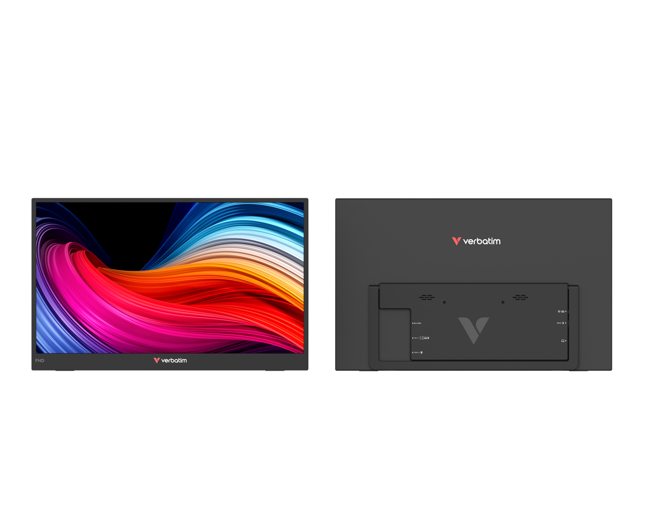 Verbatim Pocket SSD ürün görseli - mavi arka plan üzerinde