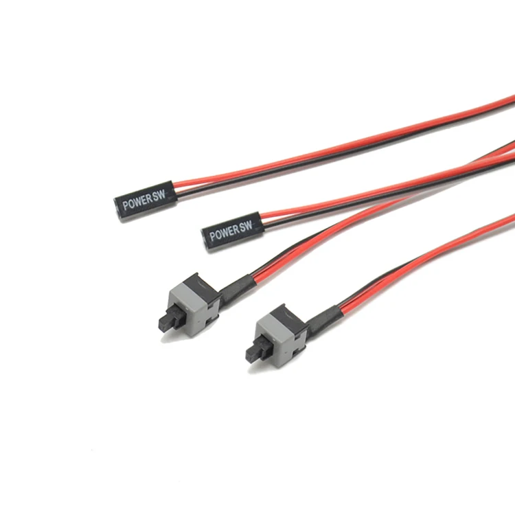 PC Power Button Reset Cable (4)