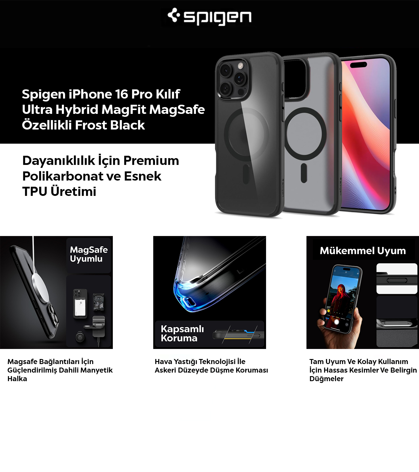 Spigen Kılıf Özellikleri