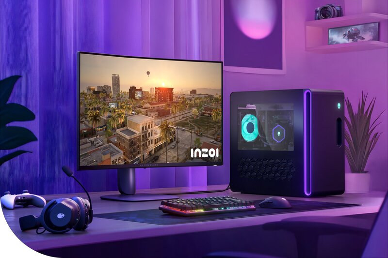 Dell AW3225DM 32 inç kavisli gaming monitör