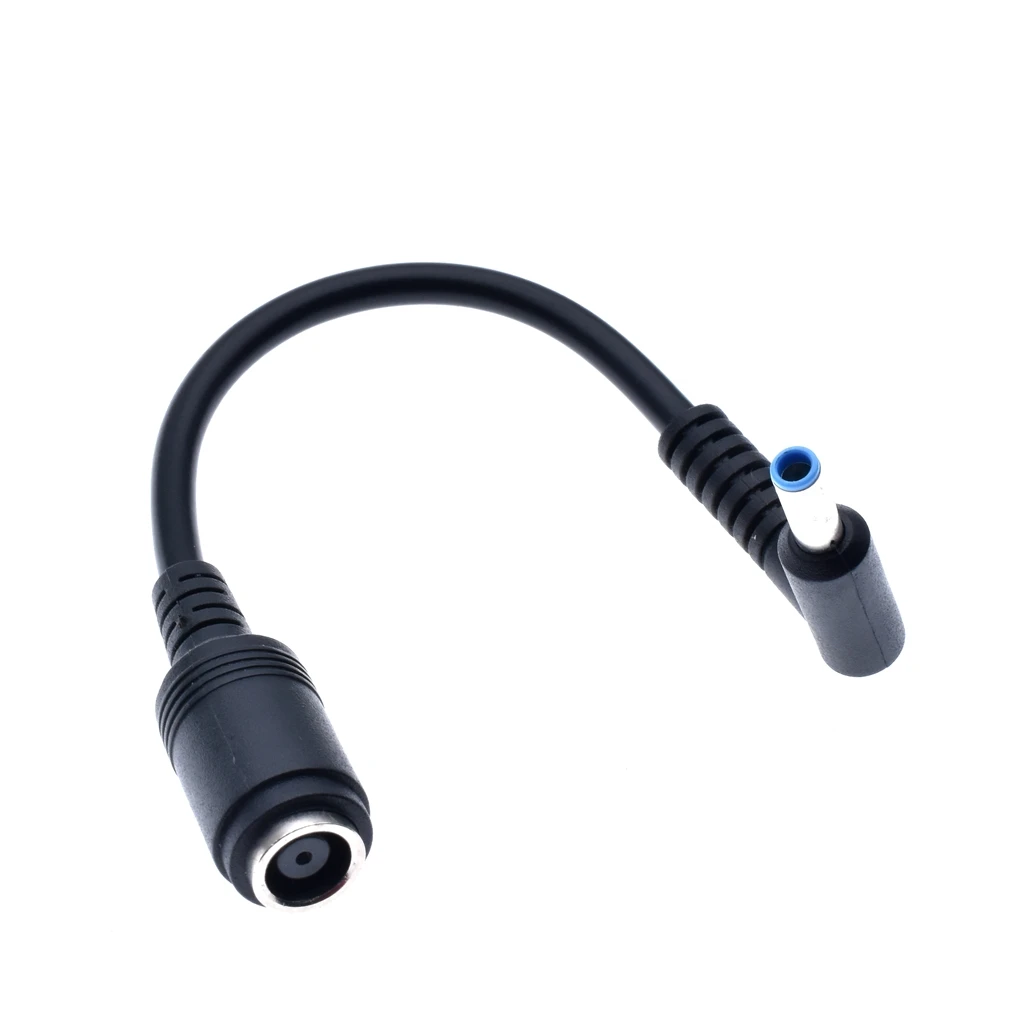 DC Power Charge Converter Adapter Cable 7.4*5.0 Female to 4.5*3.0 Male For HP laptop Conversion power cord