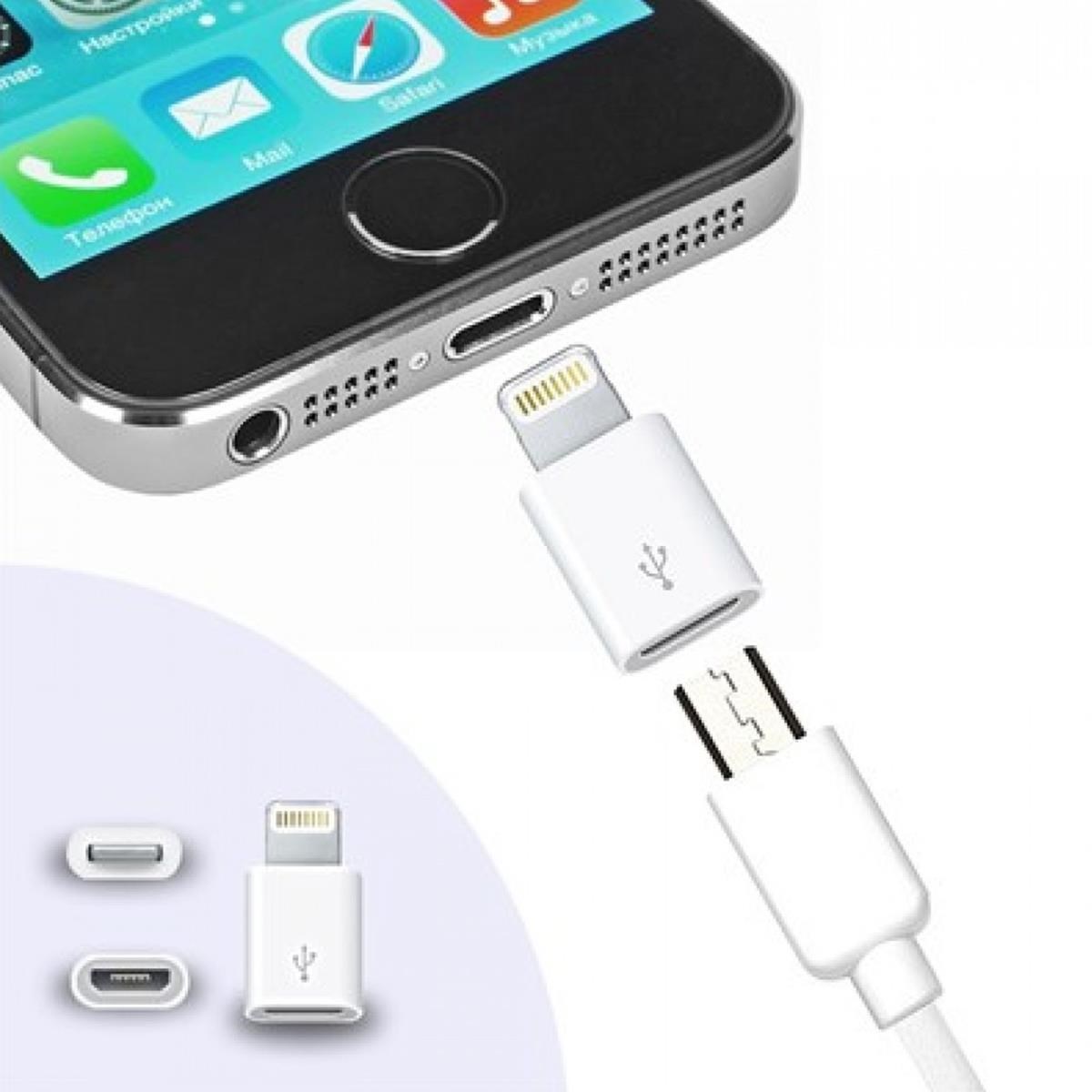 ANKAVERSE Apple iPhone / iPad Micro Usb Dönüştürücü Adaptör OTG Aparat