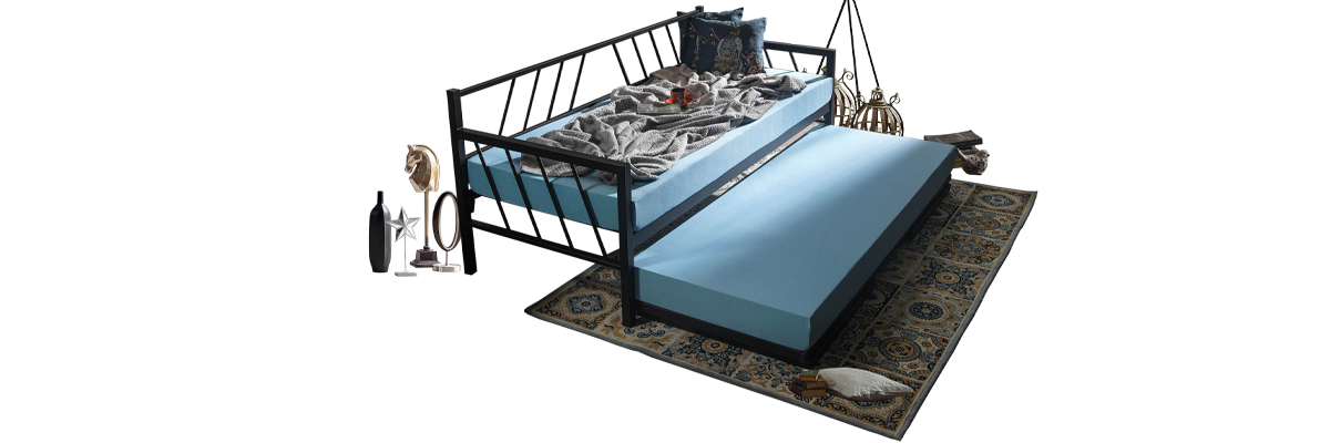 Glory Yavrulu Daybed-Siyah