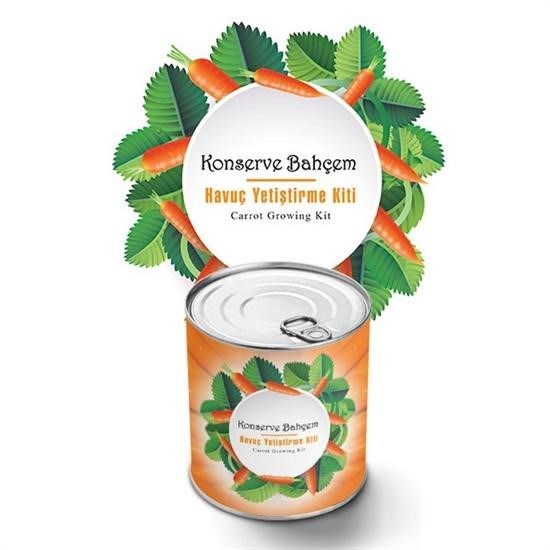 ANKAVERSE® Konserve Bahçem Havuç Yetiştirme Kiti