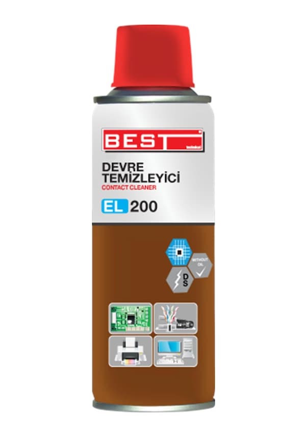 Best EL-200 Yağsız Devre Temizleyici 200 ML