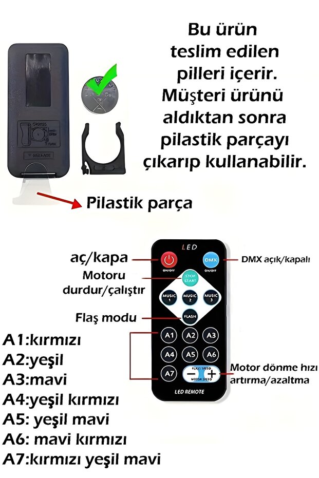 LED Galaxy Yıldız Projektör, Okyanus Dalgası, Projektör Led Gece Lambası, Çocuk Odası Lambası - 7