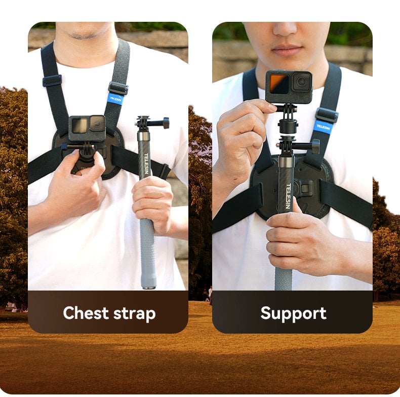 TELESIN Aksiyon Kamera Göğüs Askısı (Yeni)